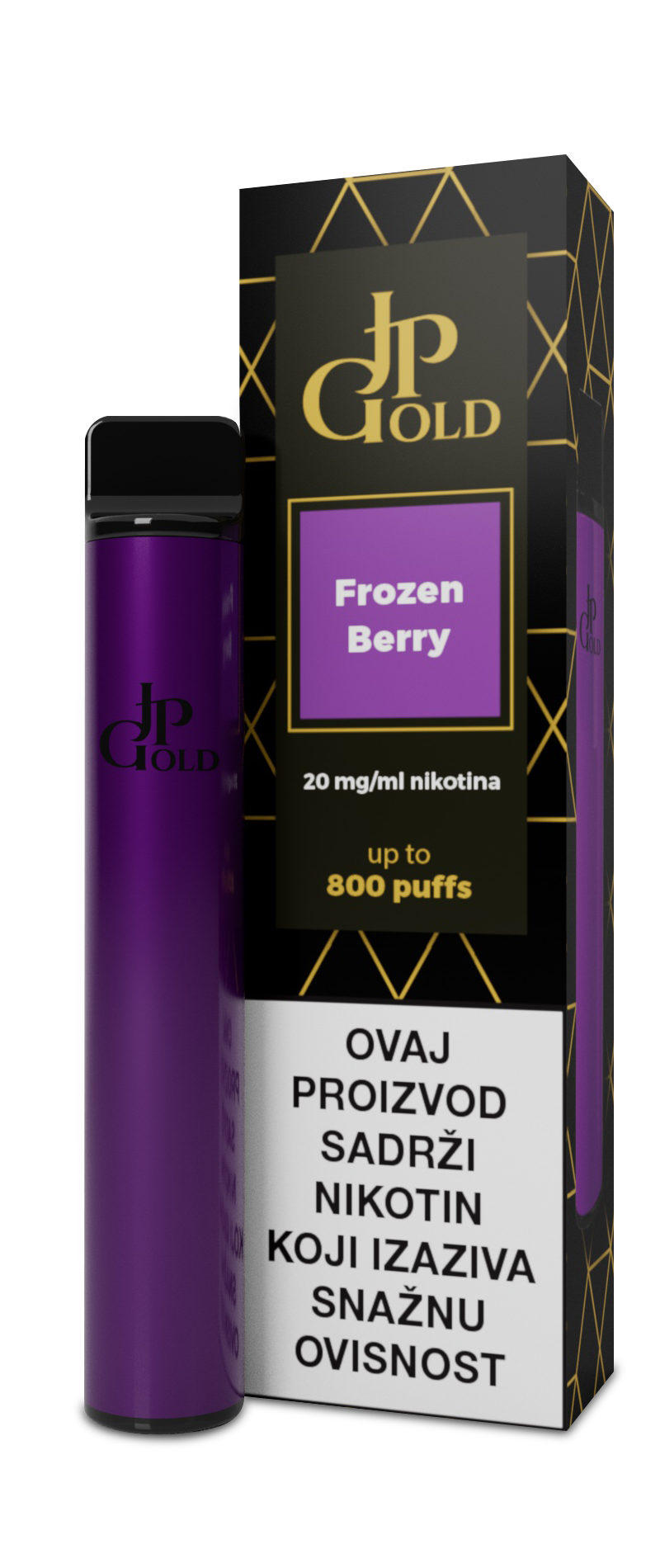 JP GOLD Premium, Frozen Berry, 20mg nicotine