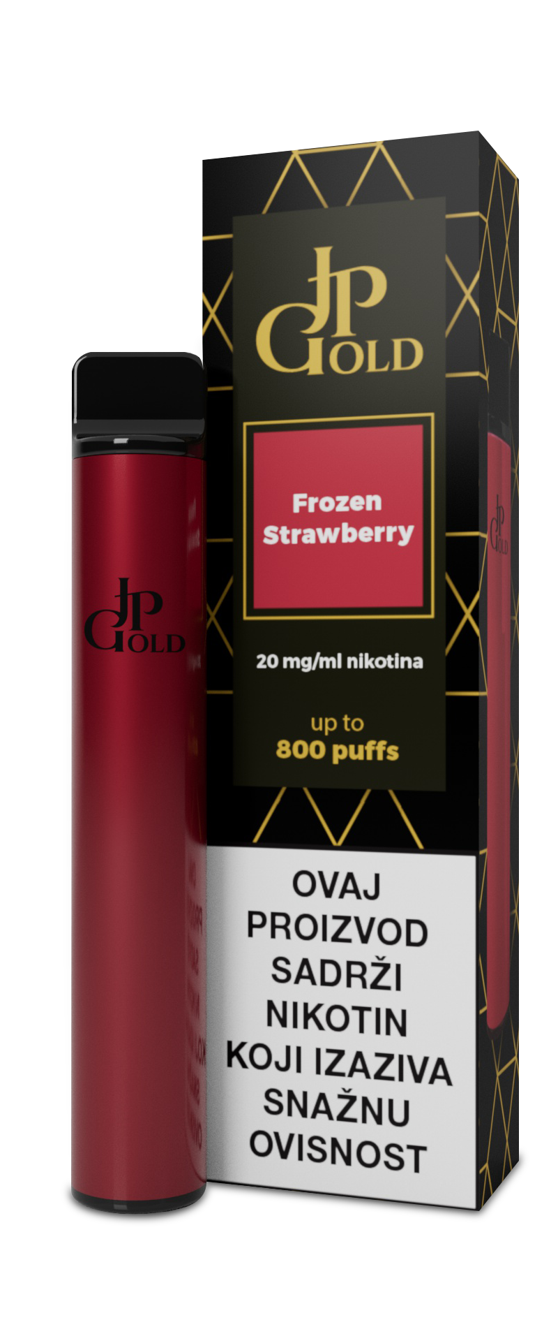 JP GOLD Premium, Frozen Strawberry, 20mg nicotine